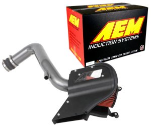Hyundai Veloster Performance Air Intake - AEM Induction - Cold Air Intake System - Gunmetal Gray - `19-`20